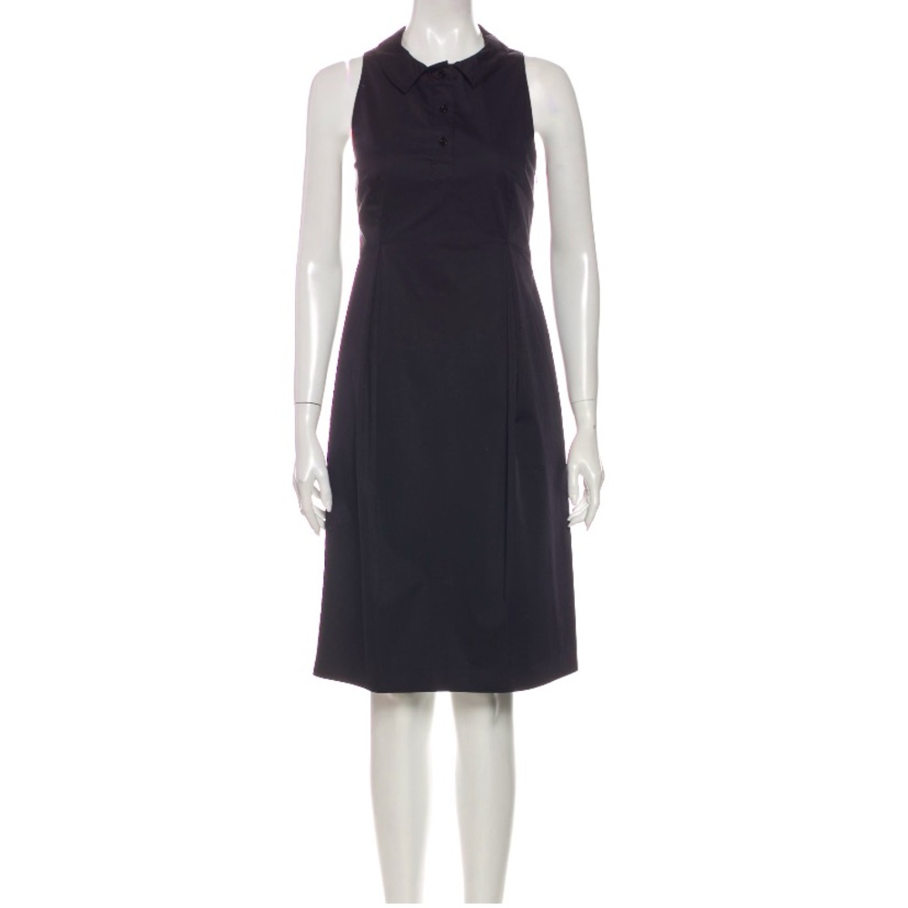 💚💚 Moschino crew-neck knee length dress